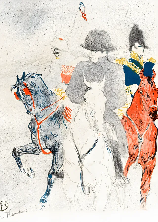 Napoleon - Henri de Toulouse-Lautrec metal tablo