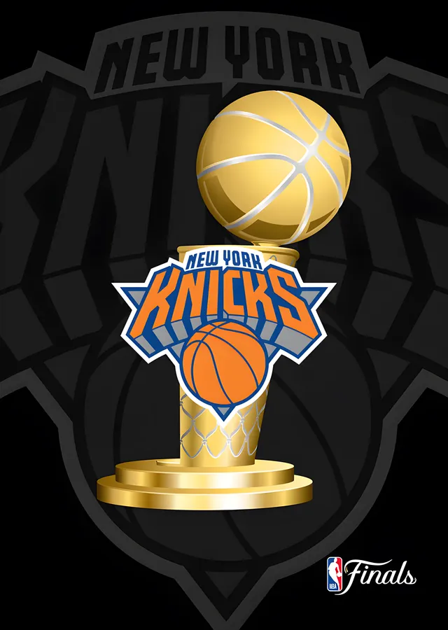 New York Knicks - Final Kupası metal tablo