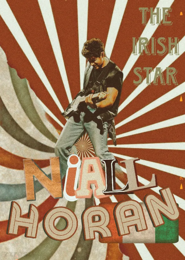 Niall Horan: The Irish Star metal tablo
