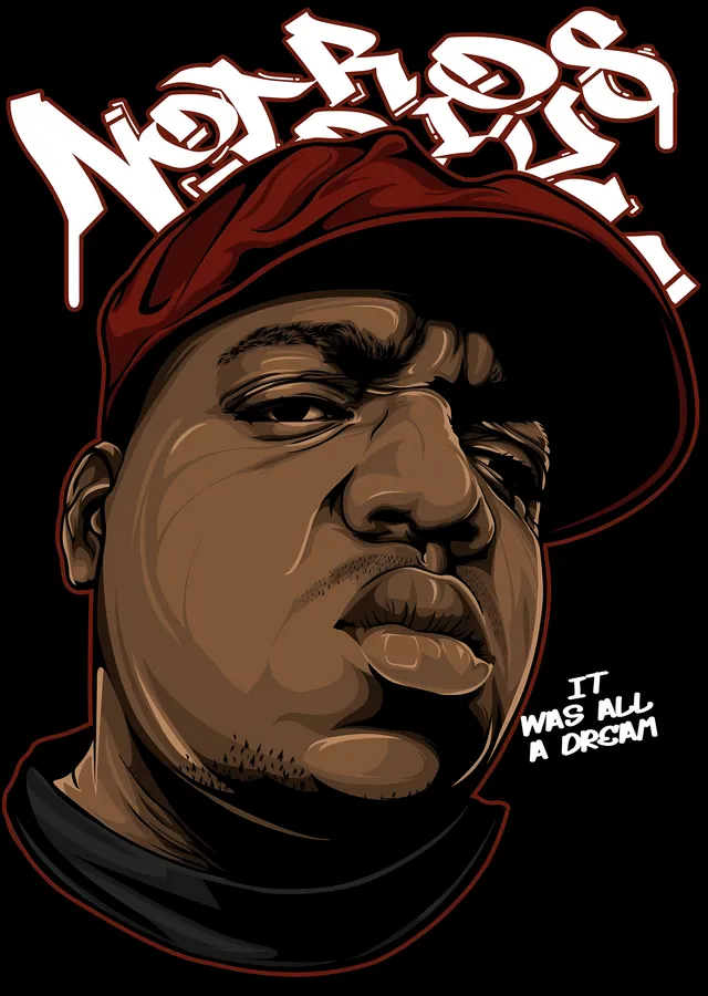 Notorious B.I.G.: It Was All a Dream metal tablo