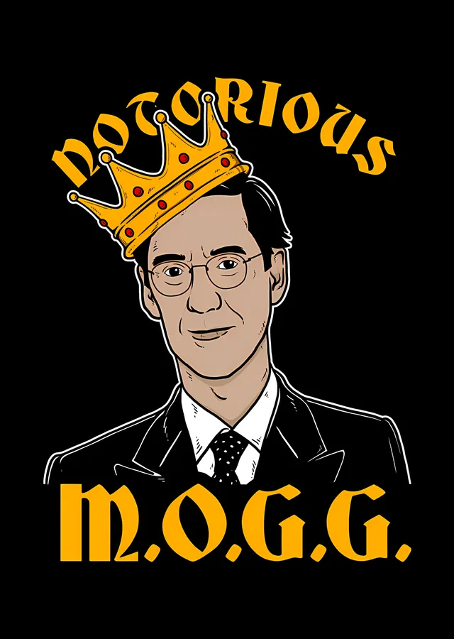 Notorious M.O.G.G.: Taçlı Vektör metal tablo
