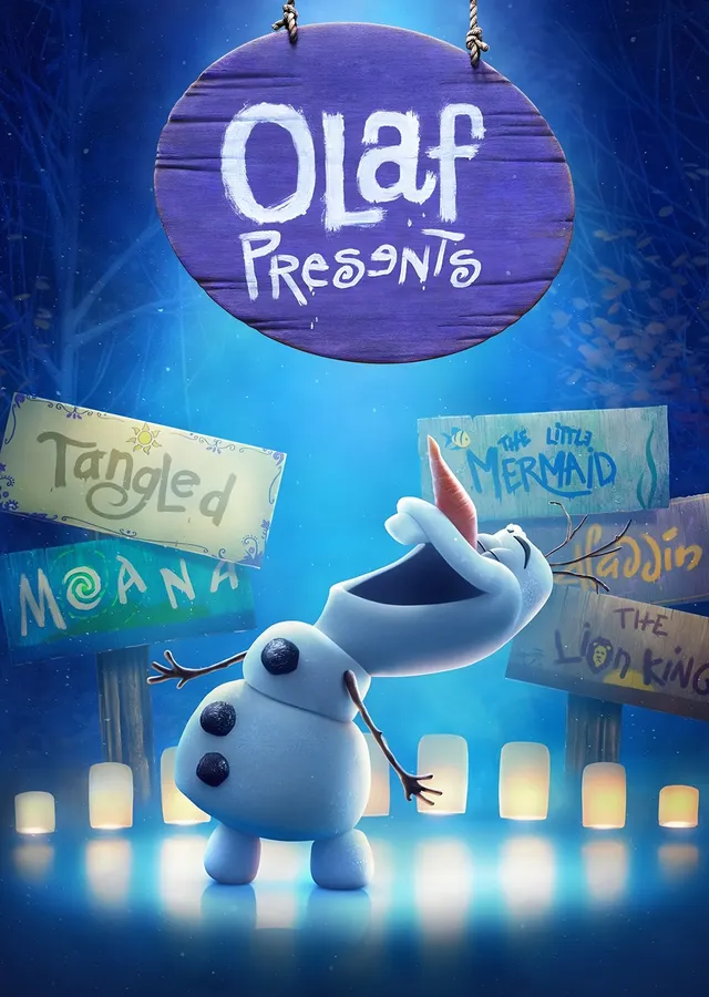 Olaf Presents metal tablo