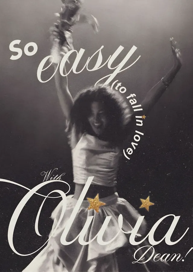 Olivia Dean - So Easy to Fall in Love metal tablo