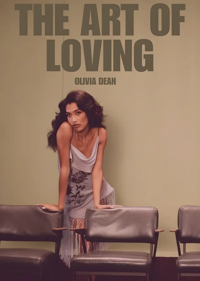 Olivia Dean - The Art of Loving Portre metal tablo