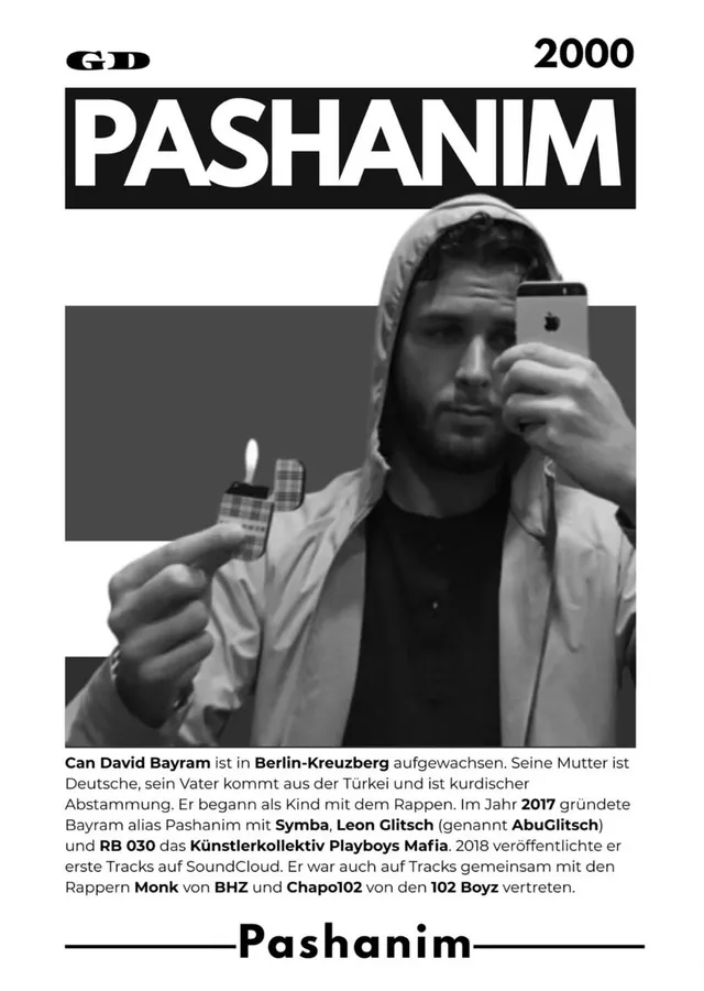 Pashanim: 2000 Künye Afişi metal tablo
