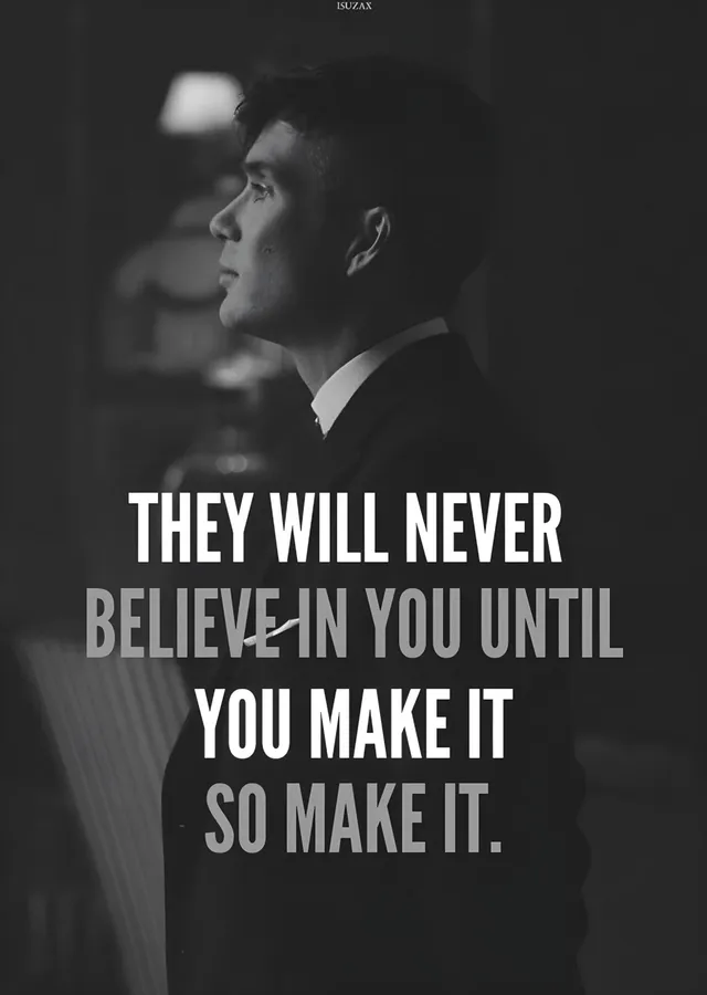 Peaky Blinders - So Make It metal tablo