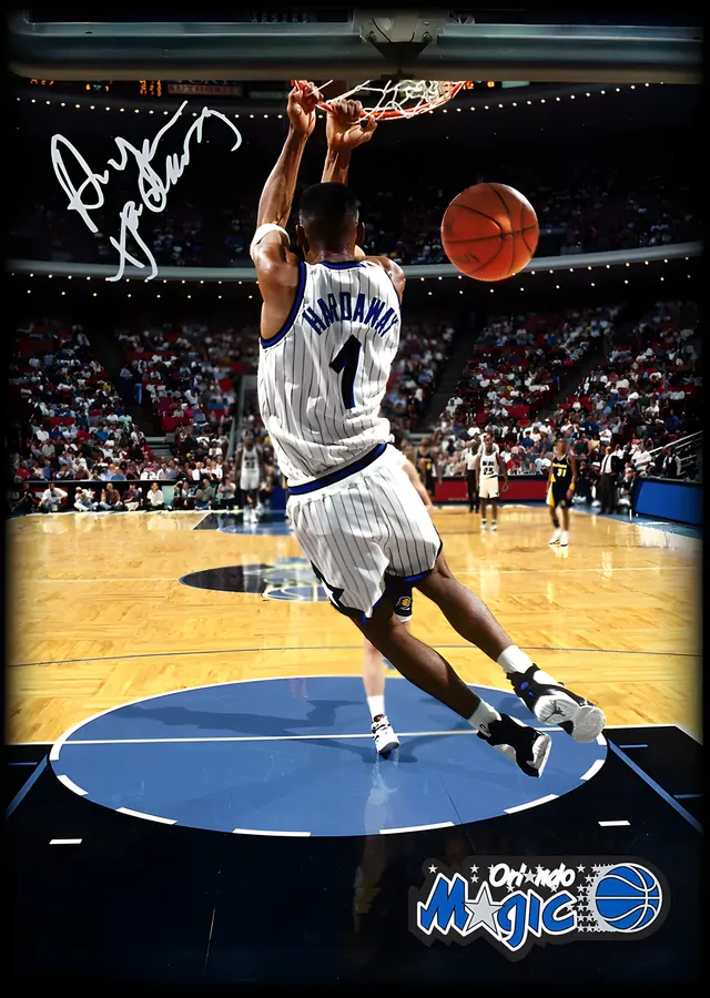 Penny Hardaway - Orlando Magic metal tablo