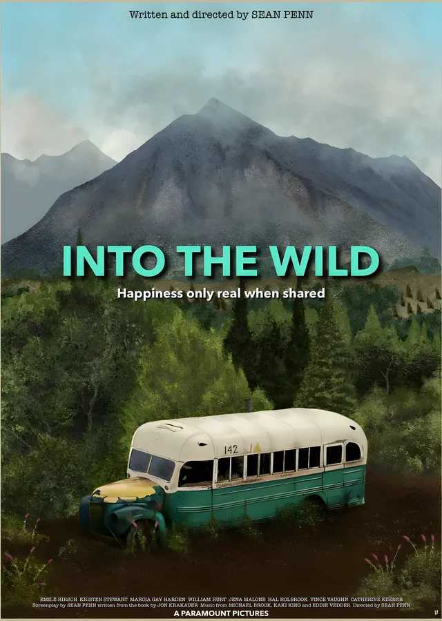 Into the Wild: Sean Penn metal tablo