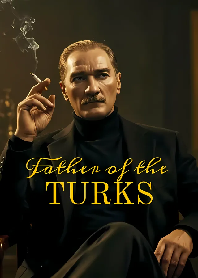 Mustafa Kemal Atatürk: Father of the Turks · Portre metal tablo