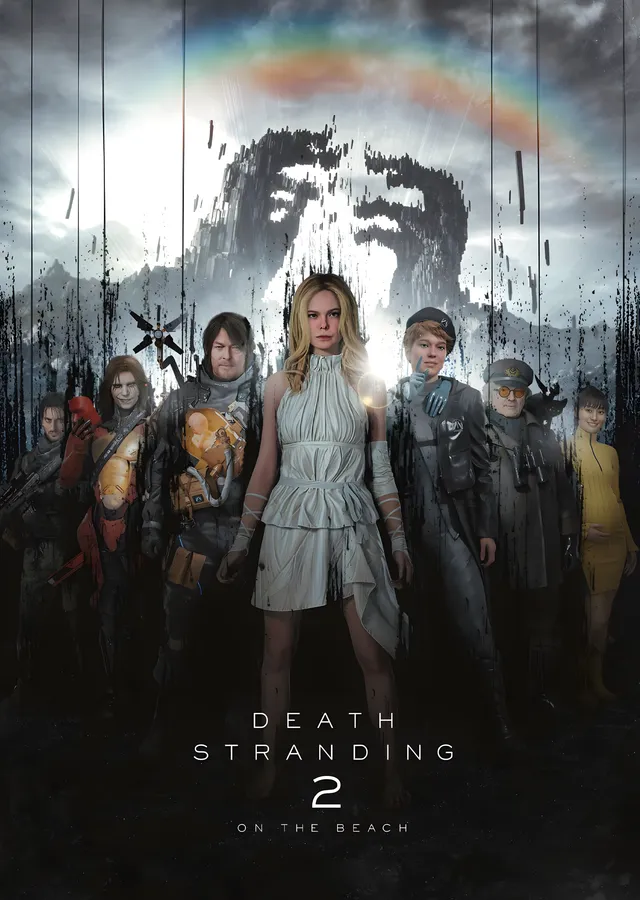 Death Stranding 2: Fragile metal tablo