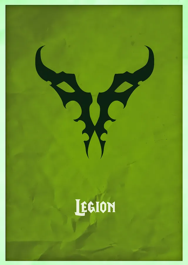 Legion Amblemi metal tablo