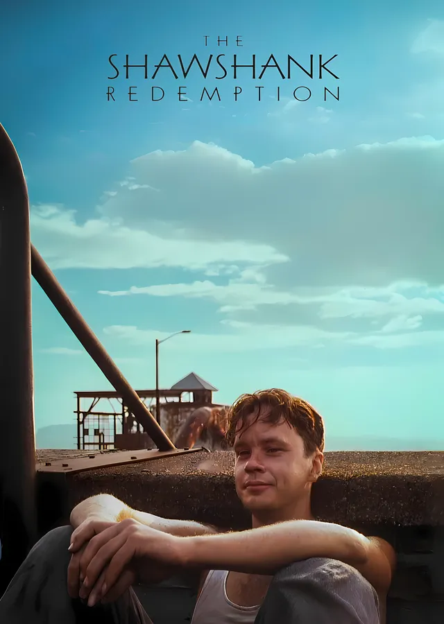The Shawshank Redemption metal tablo