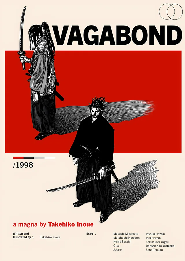 Vagabond metal tablo