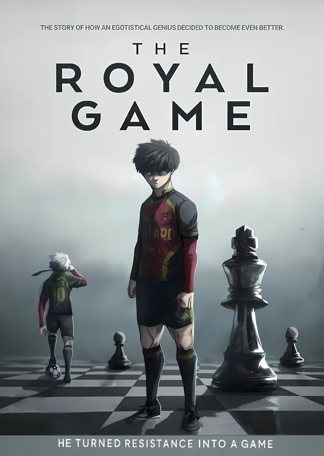 The Royal Game: Satranç ve Futbolun Dansı metal tablo