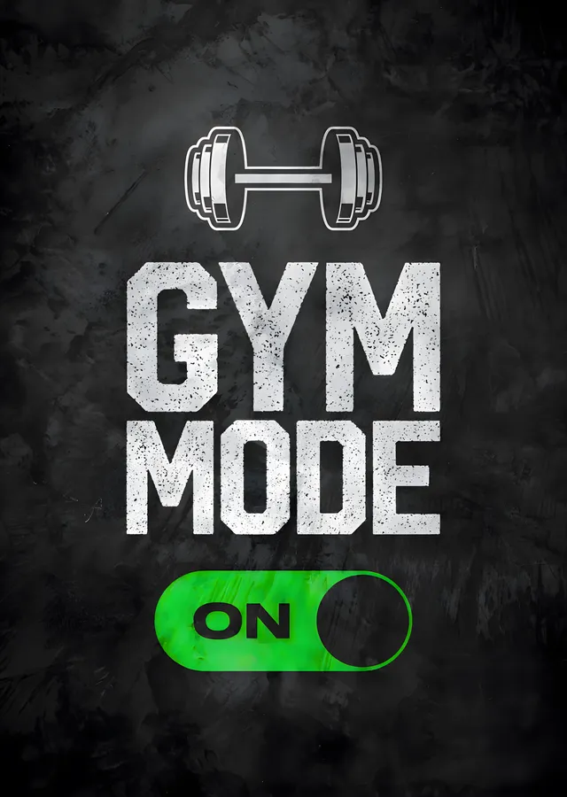 Gym Mode: Antrenman Zamanı metal tablo
