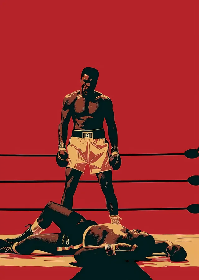 Muhammad Ali: Knockout metal tablo