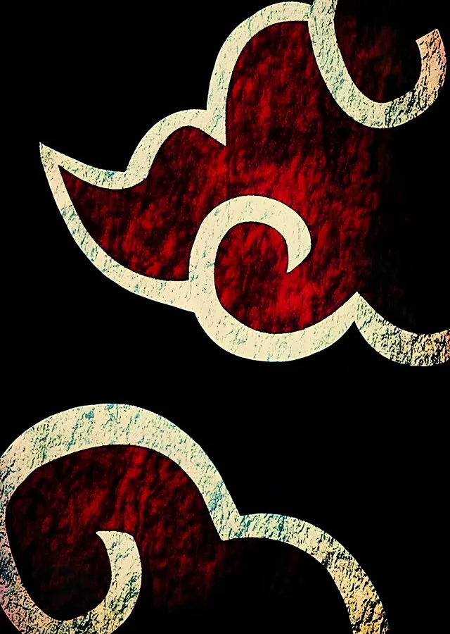 Akatsuki Bulutu metal tablo