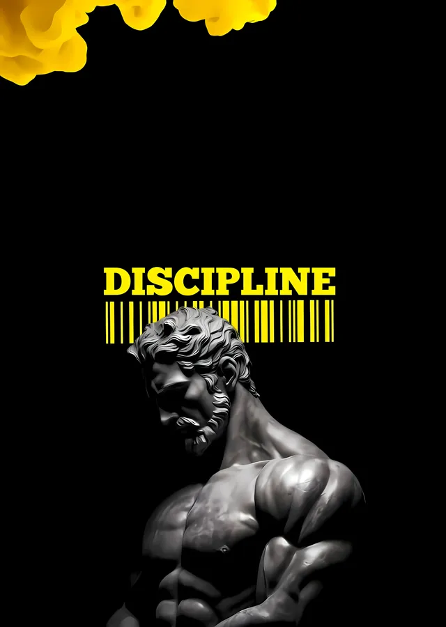 Discipline: Vücut ve Dışgörünüm metal tablo
