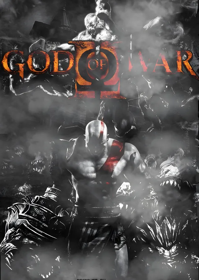 God of War: Küllerin Ortasında metal tablo