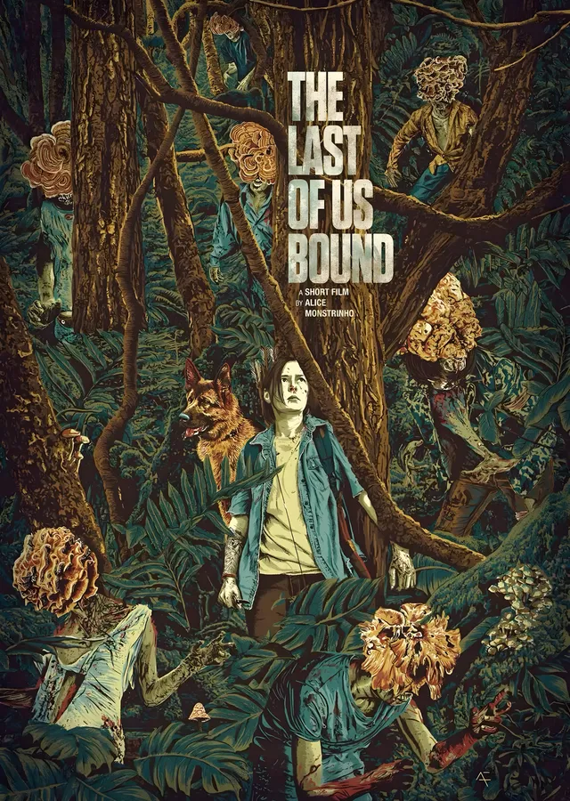 The Last of Us: Bound metal tablo