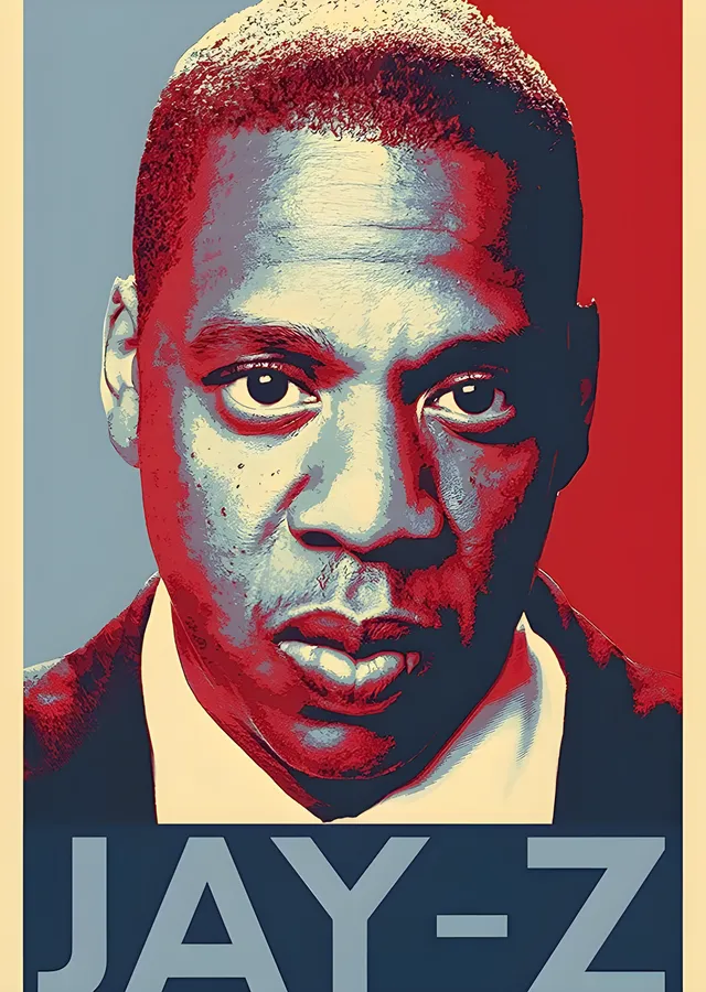 Jay-Z: Umut Posteri metal tablo