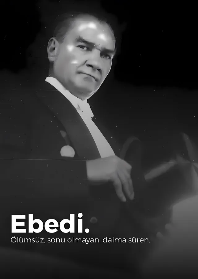 Atatürk: Ebedi metal tablo