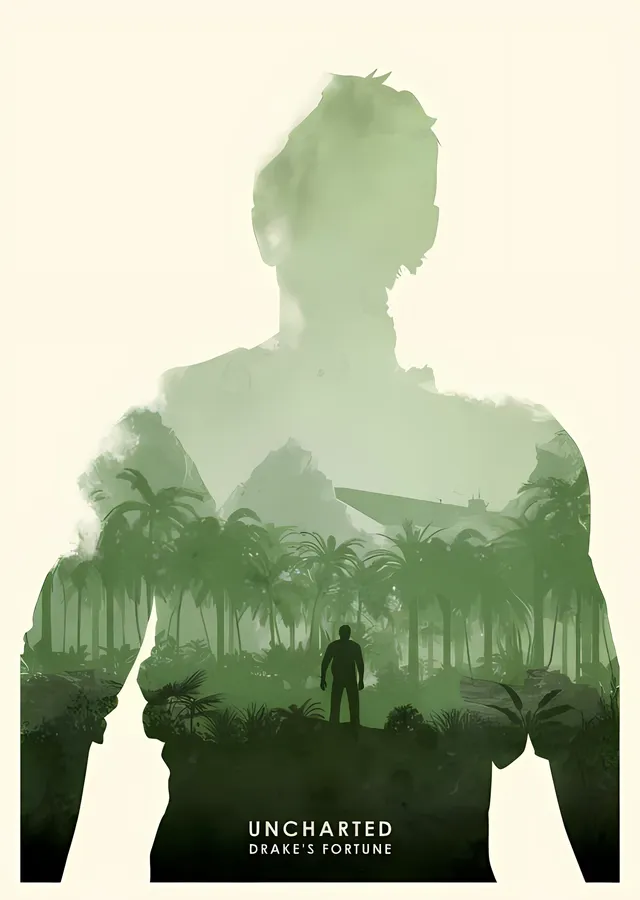 Uncharted: Drake's Fortune metal tablo