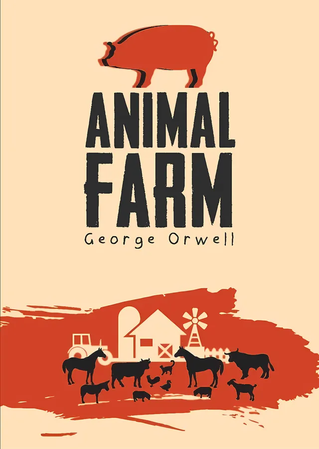 Hayvan Çiftliği: George Orwell metal tablo