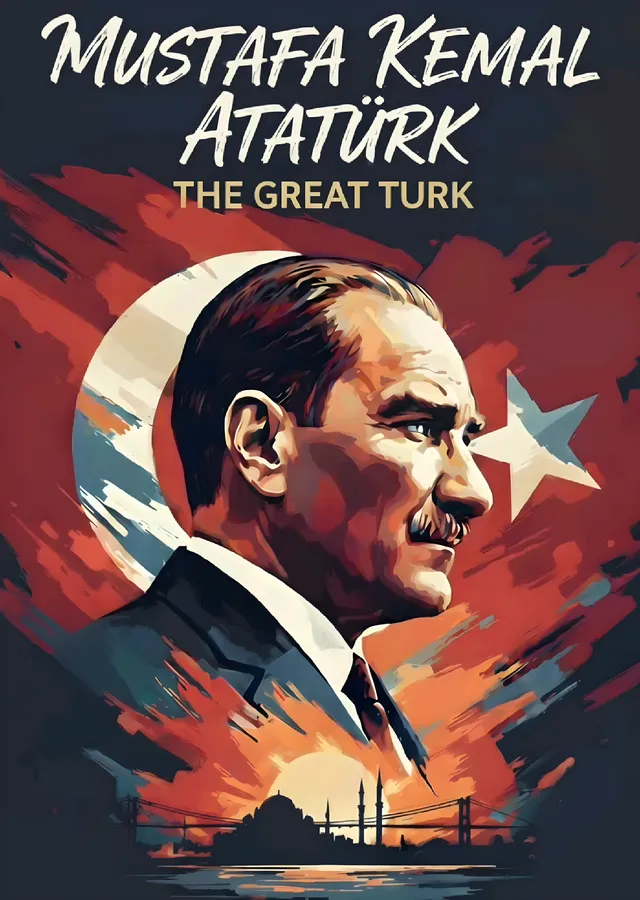 Mustafa Kemal Atatürk: The Great Turk metal tablo
