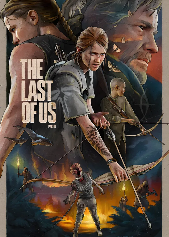 The Last of Us Part II: Kadro metal tablo