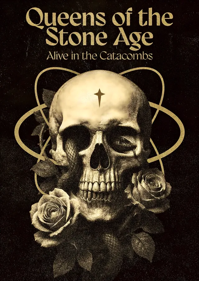 Queens of the Stone Age: Alive in the Catacombs metal tablo