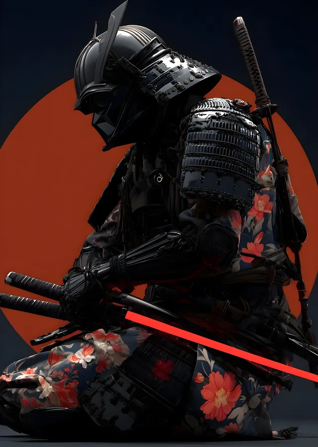Darth Vader: Samuray Zırhı metal tablo
