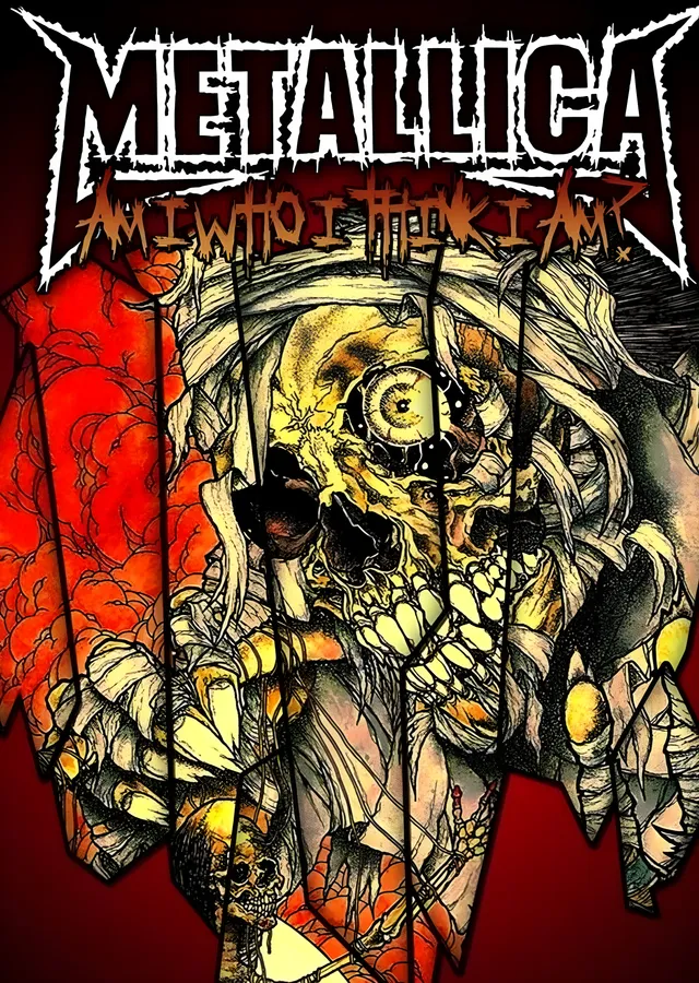 Metallica: Am I Who I Think I Am metal tablo