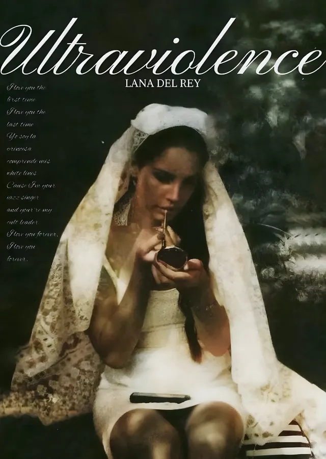 Lana Del Rey: Ultraviolence metal tablo