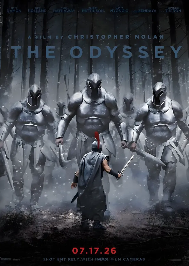 The Odyssey: Miğferli Ordu metal tablo