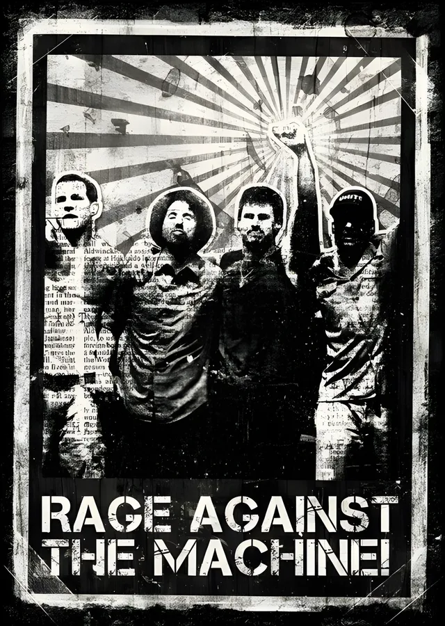 Rage Against the Machine: Yükselen Yumruk metal tablo