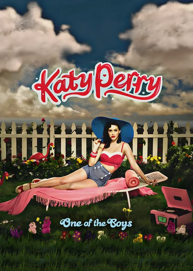Katy Perry: One of the Boys metal tablo