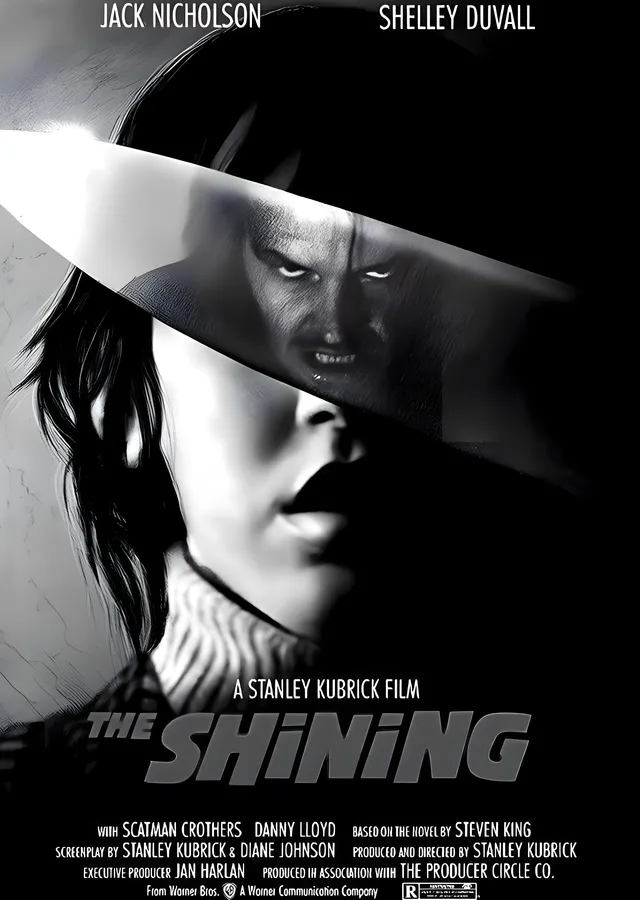 The Shining: Stanley Kubrick'in Klasik Korku Filmi metal tablo