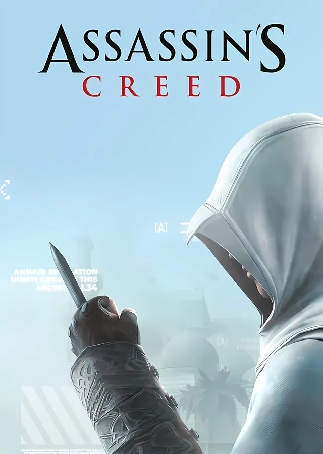 Assassin's Creed: Altair metal tablo