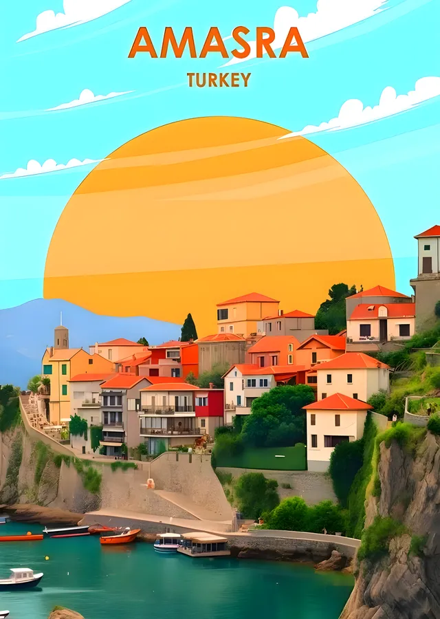 Amasra, Türkiye metal tablo