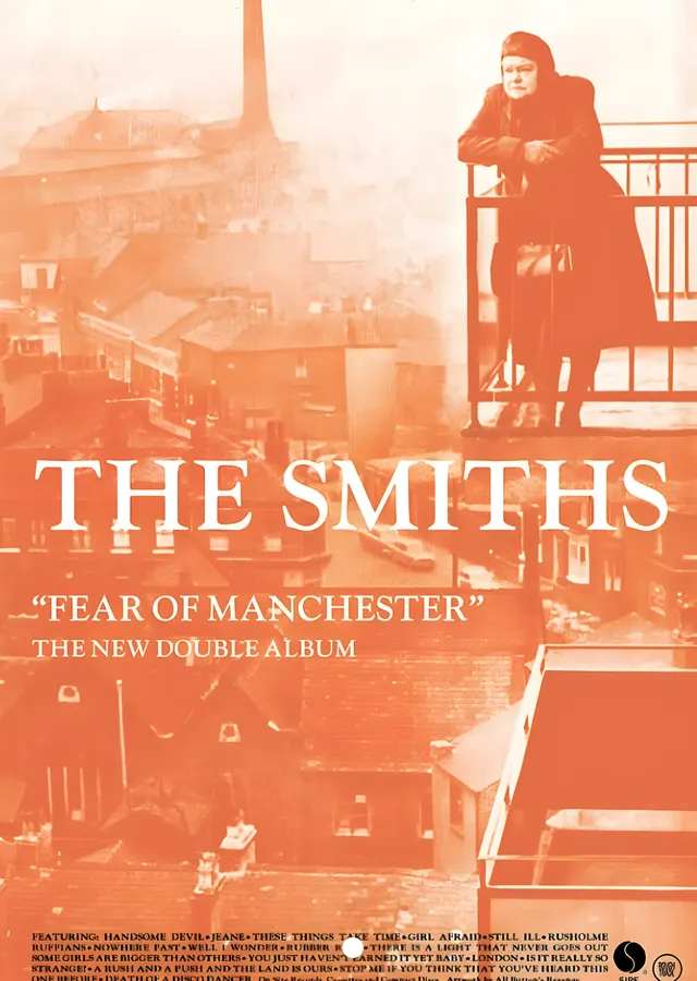 The Smiths: Fear of Manchester metal tablo