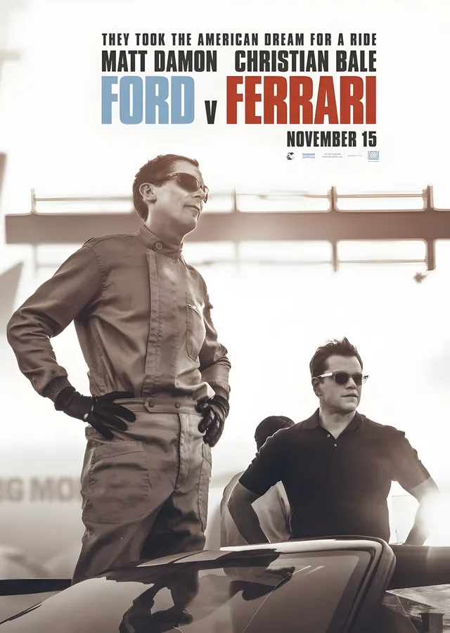 Ford v Ferrari - Amerikan Rüyası metal tablo