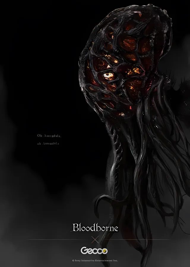 Bloodborne: Kozmik Dehşet metal tablo