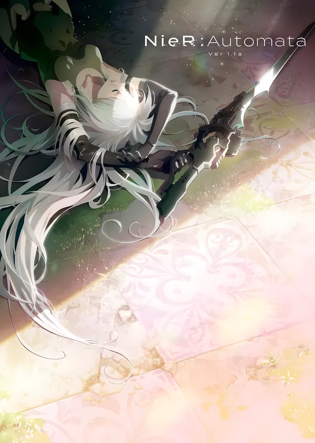 NieR:Automata: 2B'nin Zarafeti metal tablo