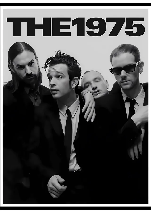 The 1975 metal tablo