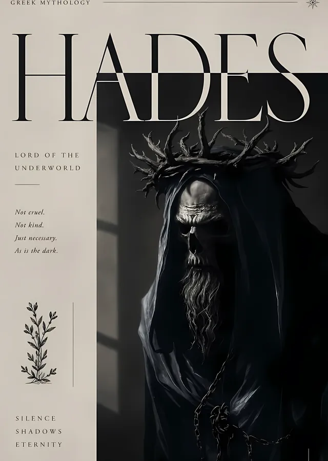 Hades: Yeraltı Dünyası'nın Lordu metal tablo