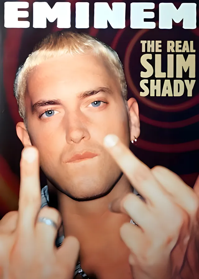 Eminem: The Real Slim Shady metal tablo