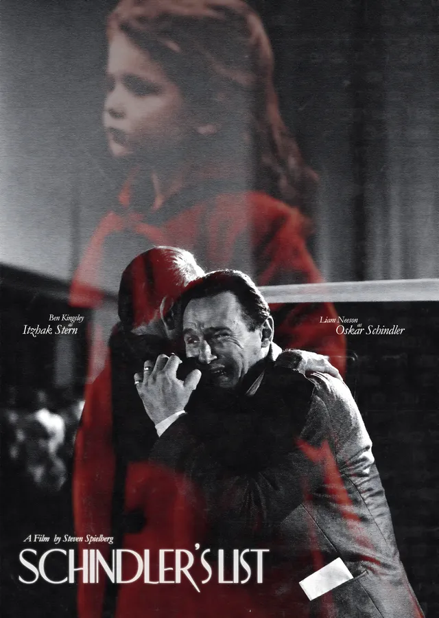 Schindler's List - Kızıl Figürlü Çift metal tablo