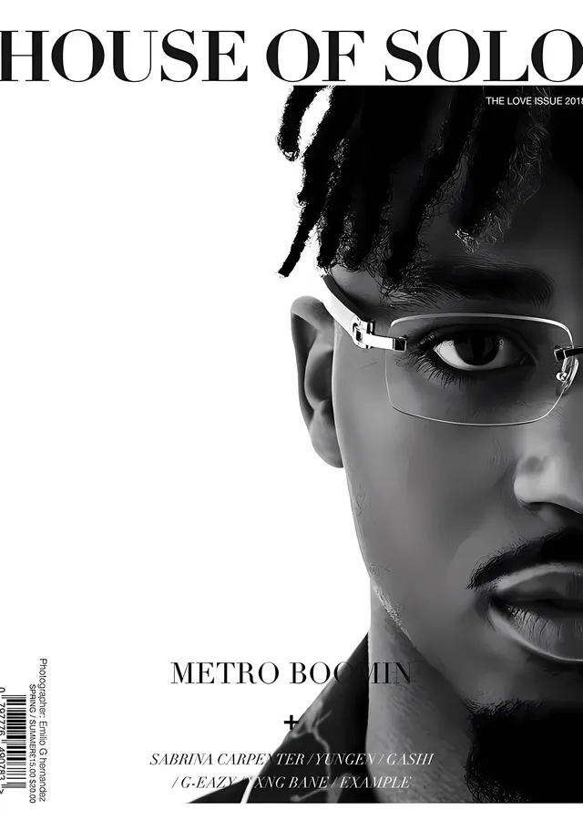 House of Solo: Metro Boomin metal tablo