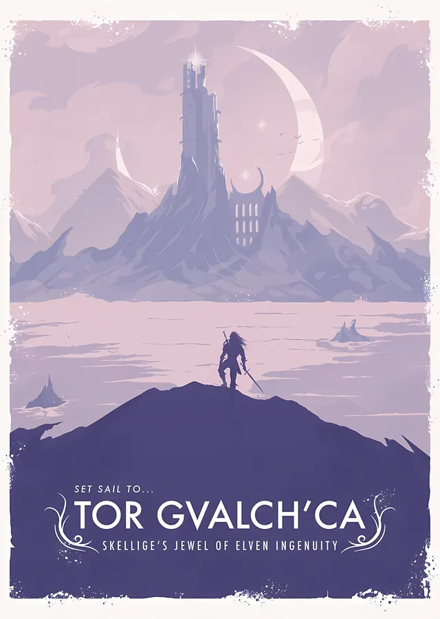 The Witcher 3 - Tor Gvalch'ca metal tablo